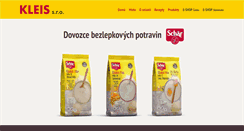 Desktop Screenshot of kleis.cz